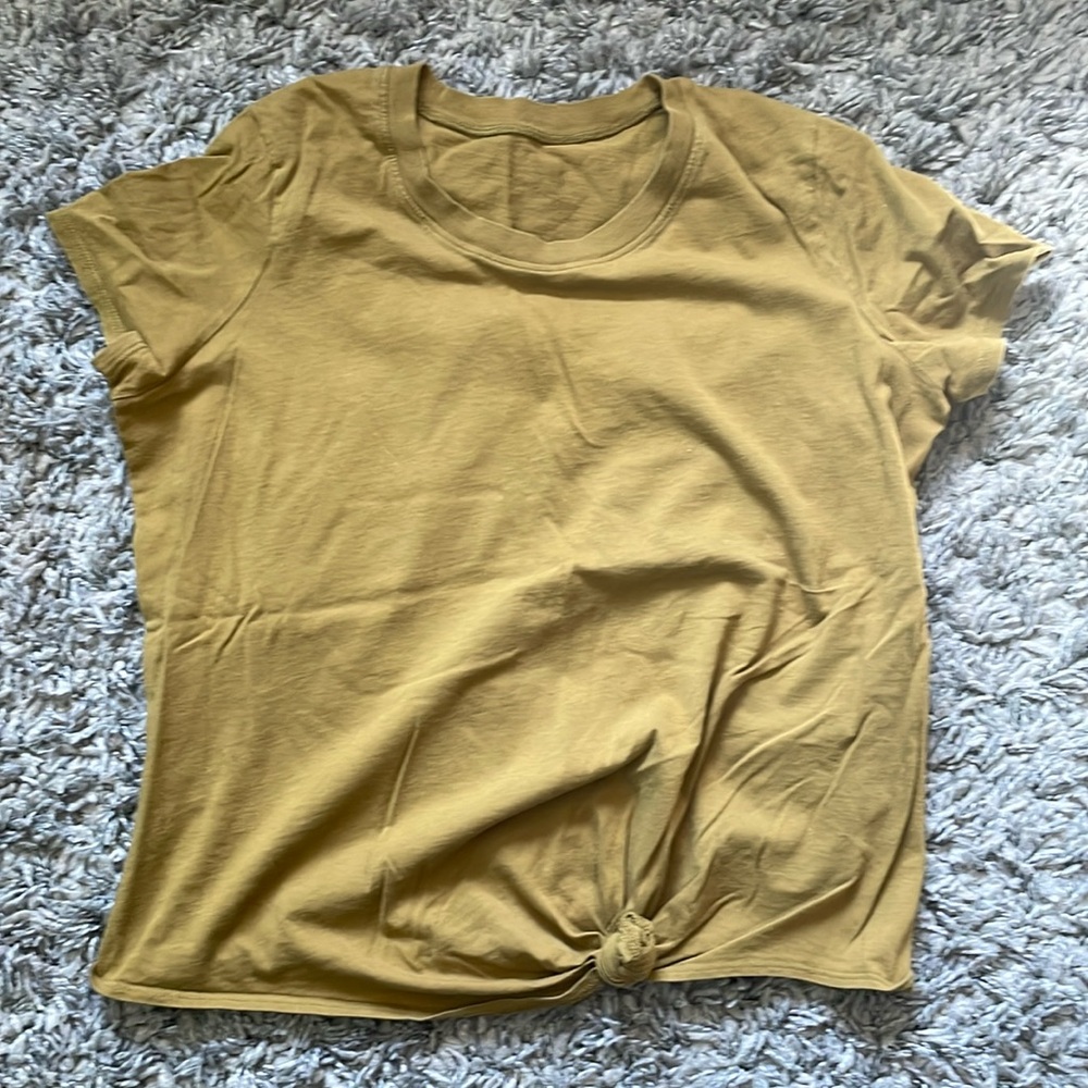 Madewell Knot Front Tee